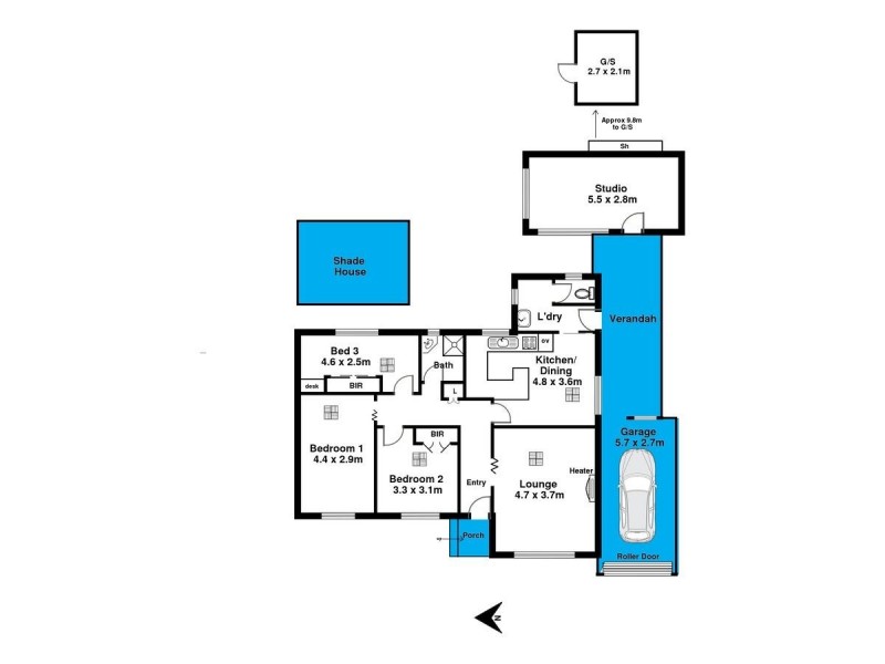 25 Parry Avenue, Somerton Park SA 5044 Floorplan