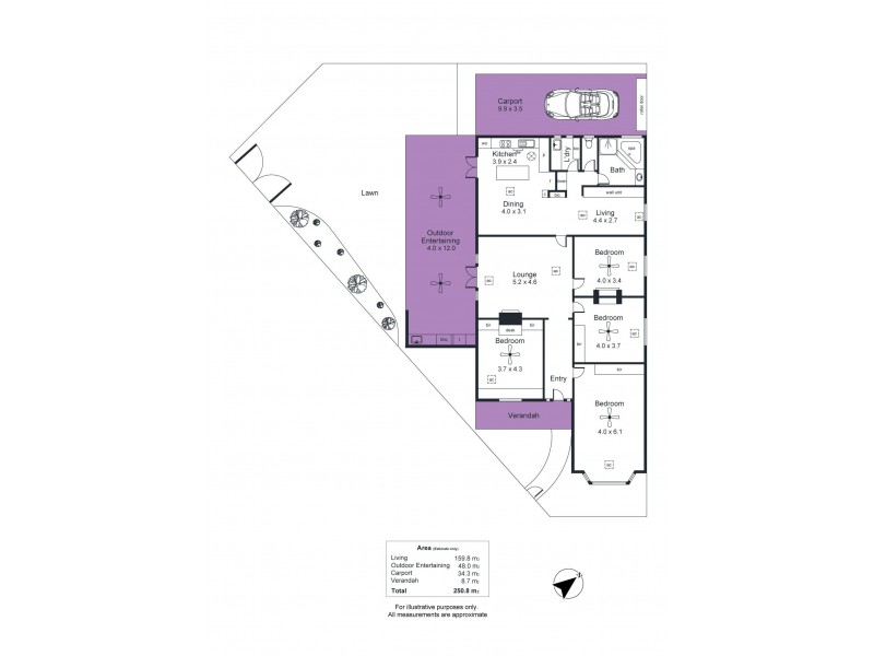 7 Martin Street, Birkenhead SA 5015 Floorplan