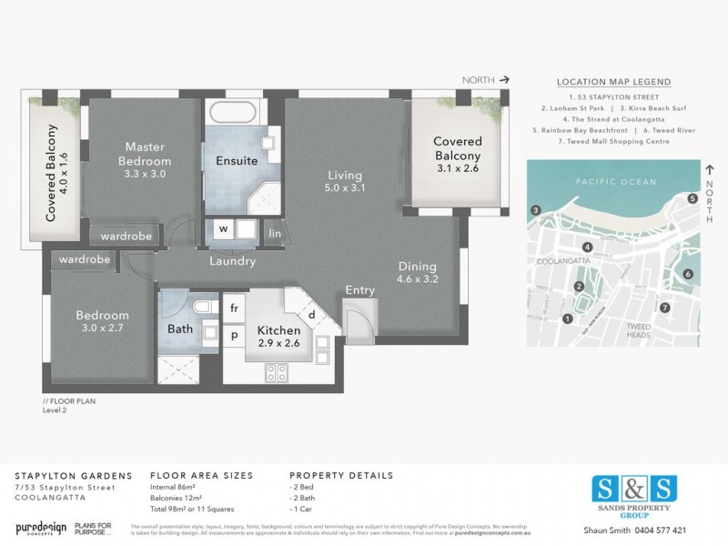 7/53 Stapylton Street, Coolangatta QLD 4225 Floorplan