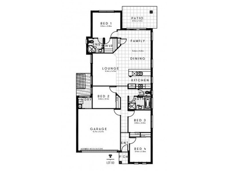 60 Rockford Street, Pimpama QLD 4209 Floorplan