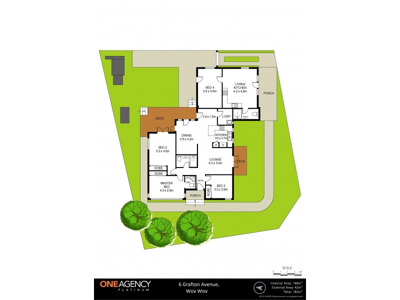 6 Grafton Avenue, Woy Woy NSW 2256 Floorplan