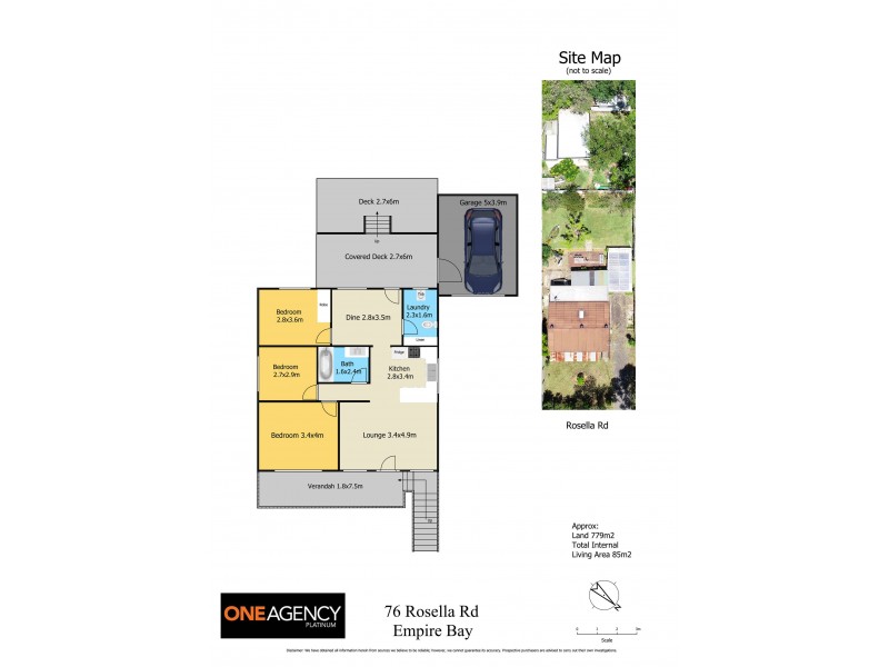 76 Rosella Road, Empire Bay NSW 2257 Floorplan