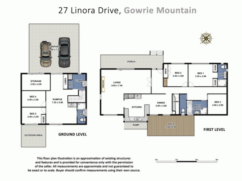 27 Linora Drive, Gowrie Mountain QLD 4350 Floorplan