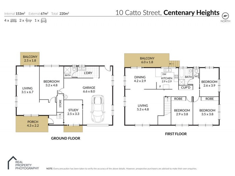 10 Catto Street, Centenary Heights QLD 4350 Floorplan
