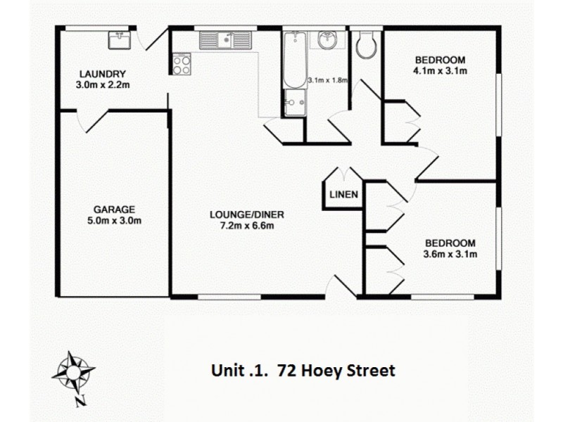 72 Hoey Street, Kearneys Spring QLD 4350 Floorplan