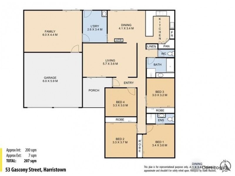 53 Gascony Street, Harristown QLD 4350 Floorplan