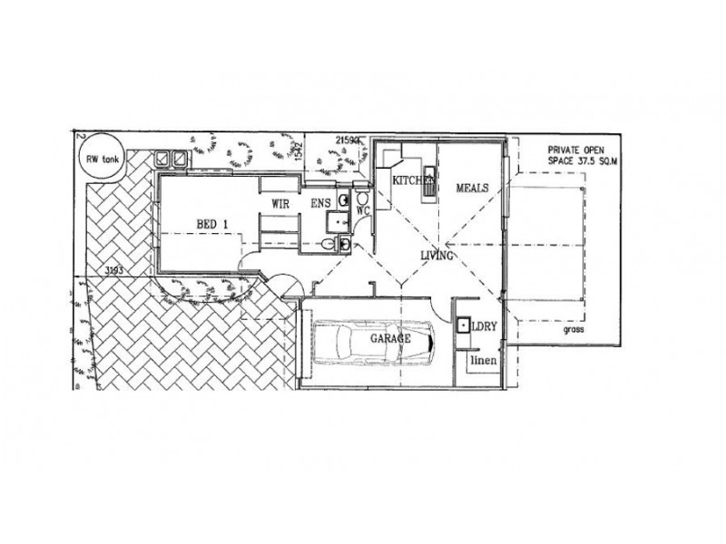3/353 Greenwattle Street, Wilsonton QLD 4350 Floorplan