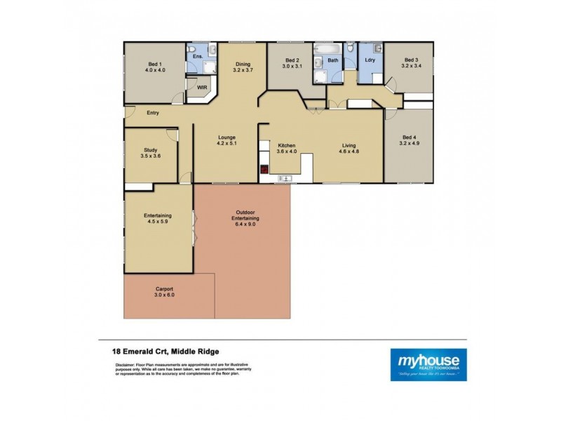 18 Emerald Court, Middle Ridge QLD 4350
