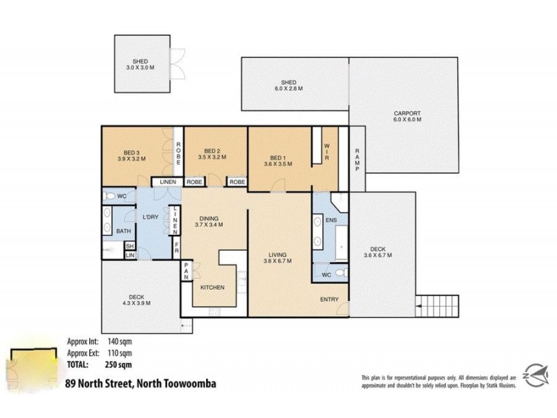 89 North Street, Harlaxton QLD 4350 Floorplan