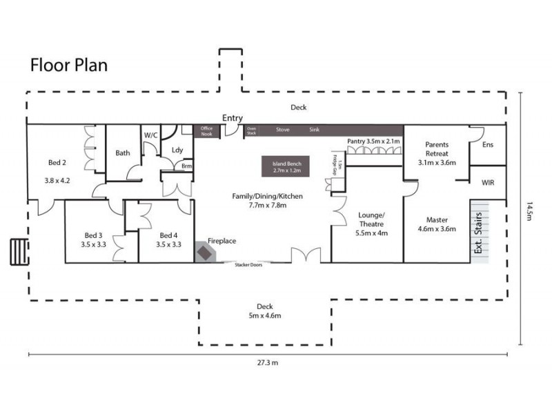 30 Berghofer, Withcott QLD 4352 Floorplan