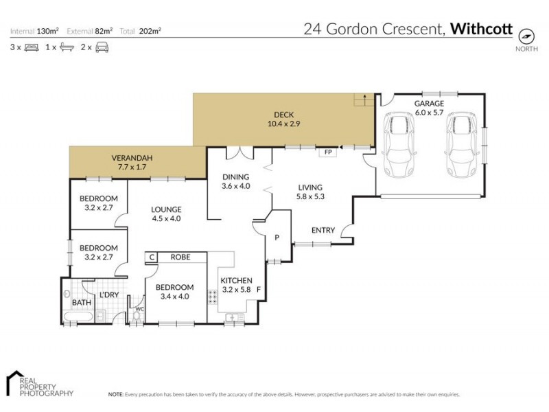 24 Gordon Crescent, Withcott QLD 4352 Floorplan