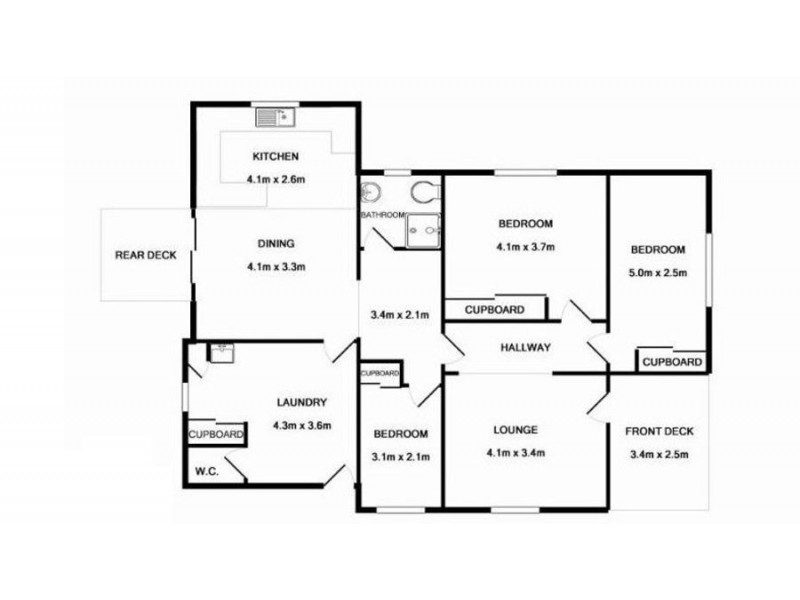 40 Tomkinson Street, Wilsonton QLD 4350 Floorplan