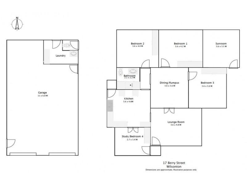 17 Berry Street, Wilsonton QLD 4350 Floorplan