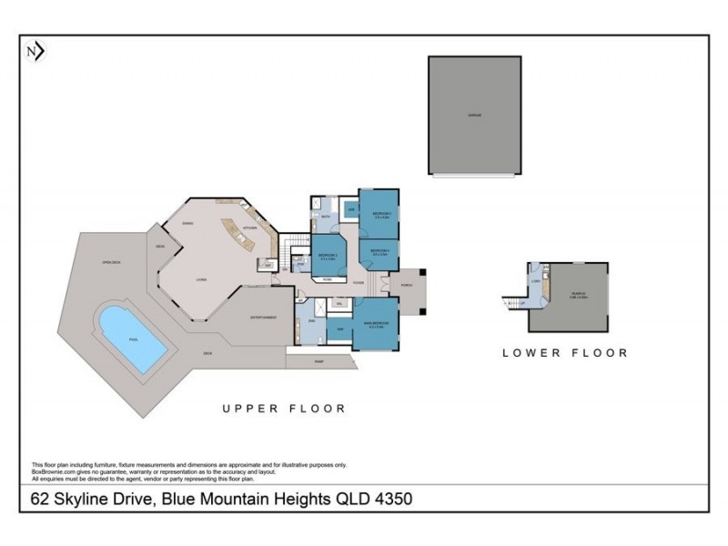 62 Skyline Drive, Blue Mountain Heights QLD 4350