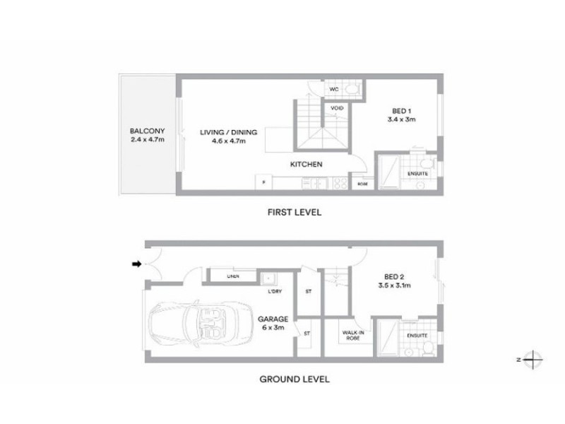 6/86 Anzac Avenue, Newtown QLD 4350 Floorplan