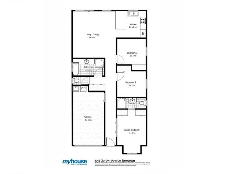 2/42 Gordon Avenue, Newtown QLD 4350