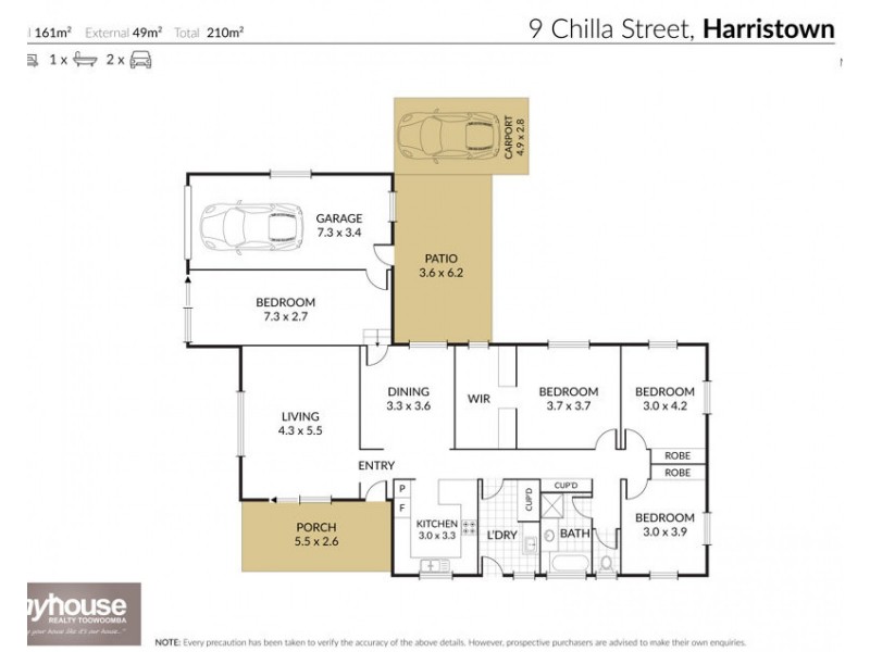 9 Chilla Street, Harristown QLD 4350