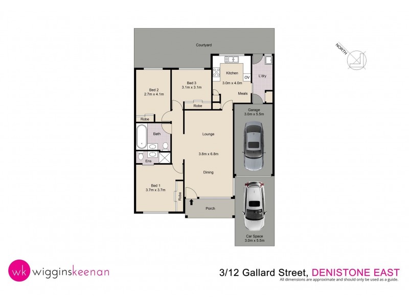 3/12 Gallard Street, Denistone East NSW 2112 Floorplan