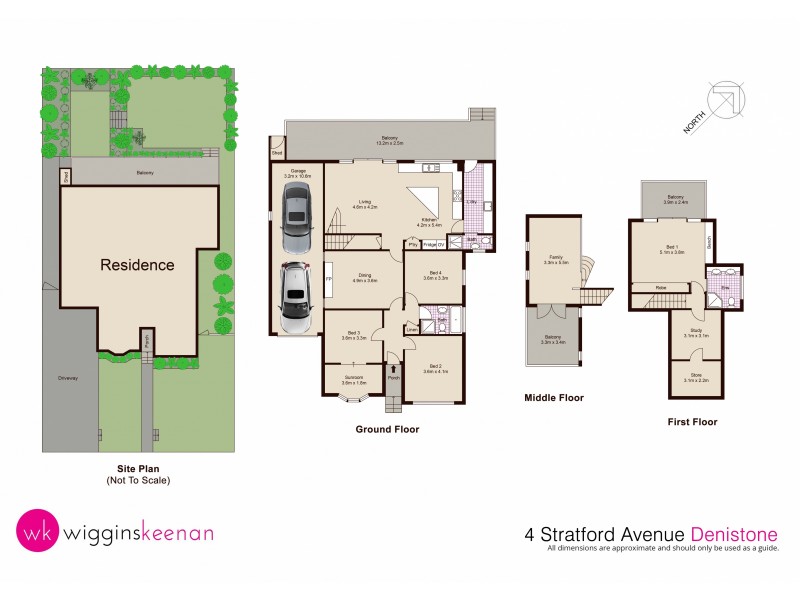 4 Stratford Avenue, Denistone NSW 2114 Floorplan