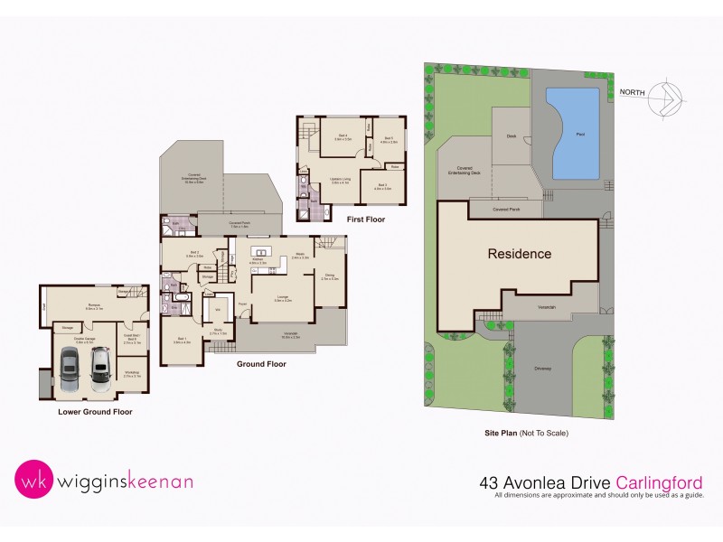 43 Avonlea Drive, Carlingford NSW 2118 Floorplan