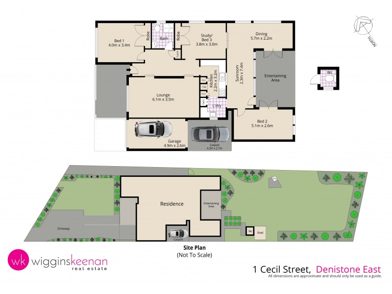 1 Cecil Street, Denistone East NSW 2112 Floorplan