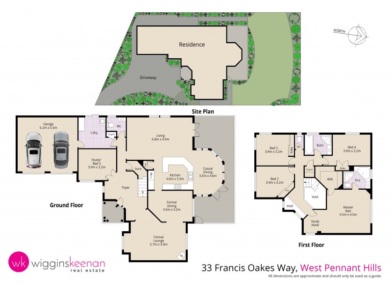 33 Francis Oakes Way, West Pennant Hills NSW 2125 Floorplan