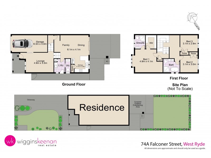 74A Falconer Street, West Ryde NSW 2114 Floorplan