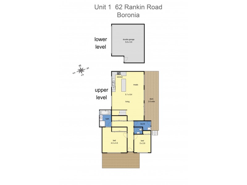 1/62 Rankin Road, Boronia VIC 3155 Floorplan