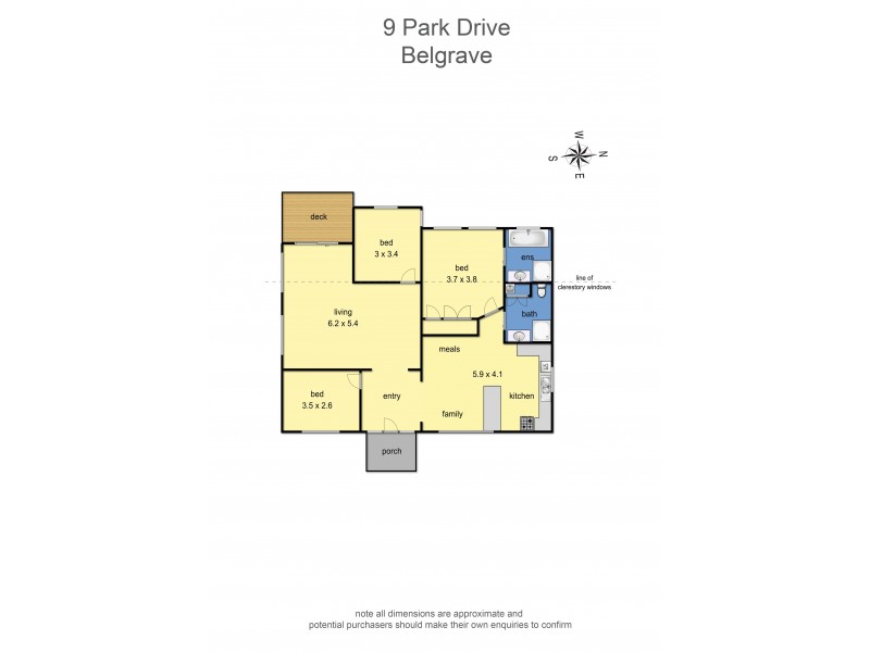 9 Park Drive, Belgrave VIC 3160 Floorplan