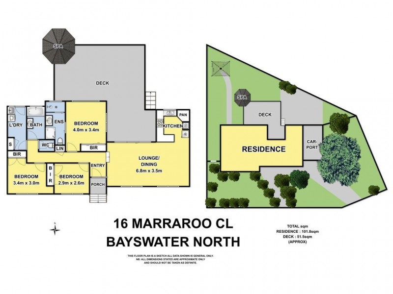 16 Marraroo Close, Bayswater North VIC 3153 Floorplan