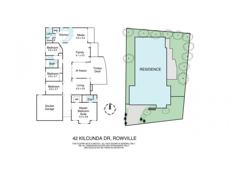 42 Kilcunda Drive, Rowville VIC 3178 Floorplan