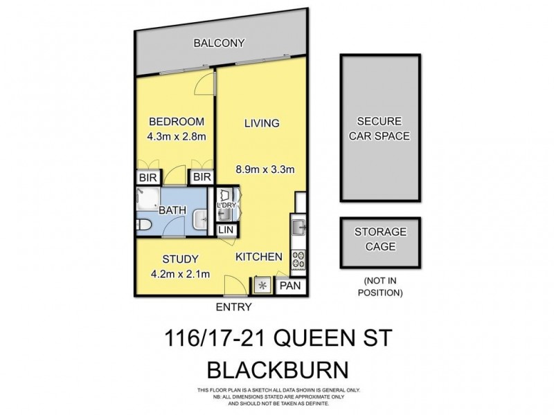 116/17-21 Queen Street, Blackburn VIC 3130 Floorplan