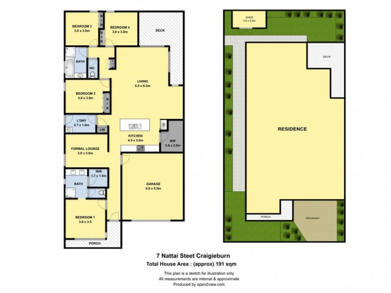 7 Nattai Street, Craigieburn VIC 3064 Floorplan