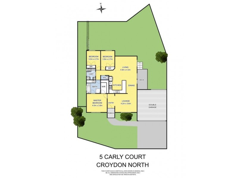 5 Carly Court, Croydon North VIC 3136 Floorplan