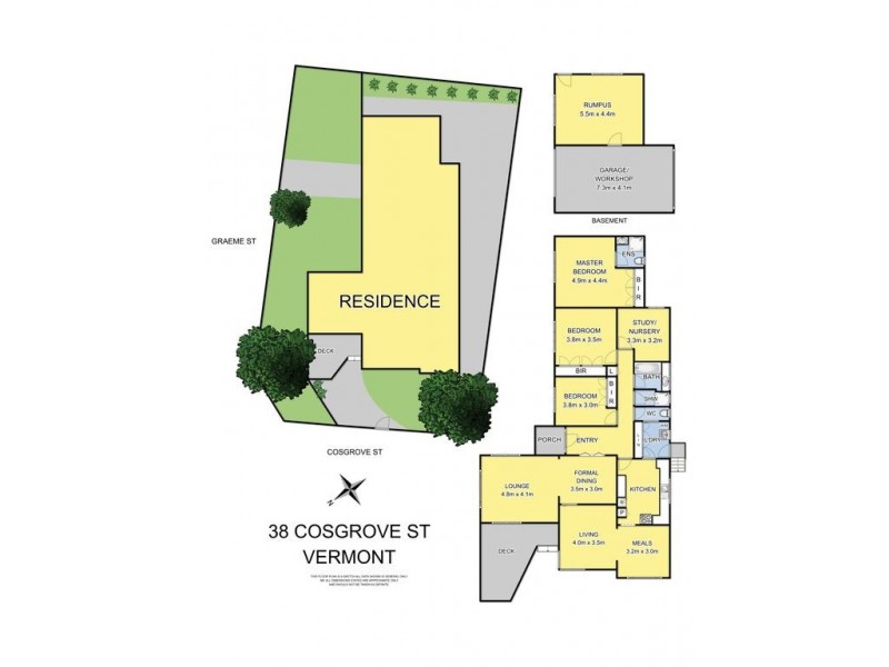 38 Cosgrove Street, Vermont VIC 3133 Floorplan
