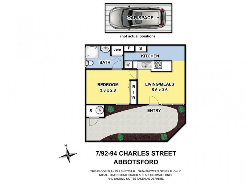 7/92-94 Charles Street, Abbotsford VIC 3067 Floorplan