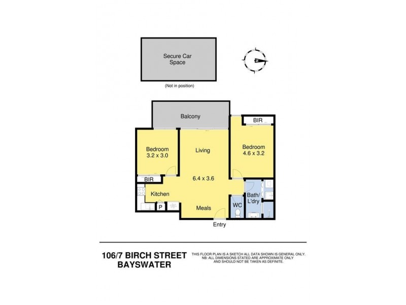 106/7 Birch Street, Bayswater VIC 3153 Floorplan