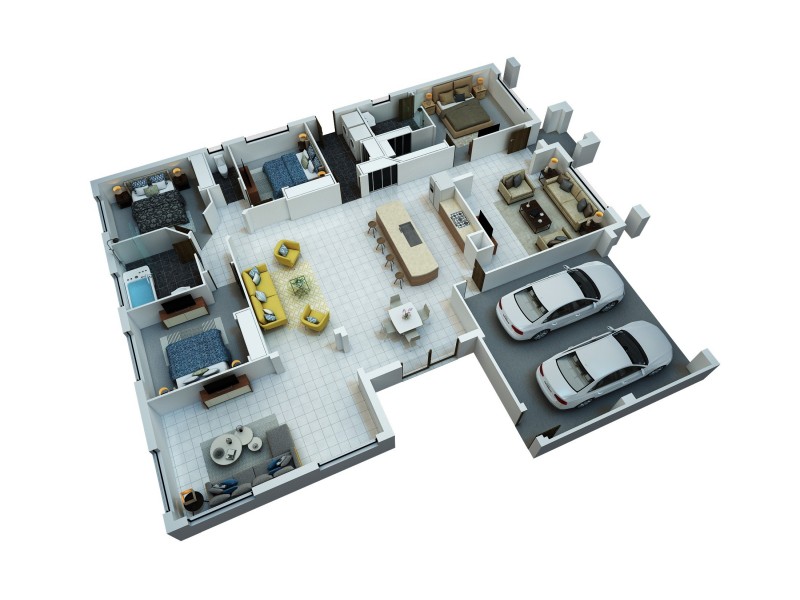 4 Fitzgerald Close, Maudsland QLD 4210 Floorplan