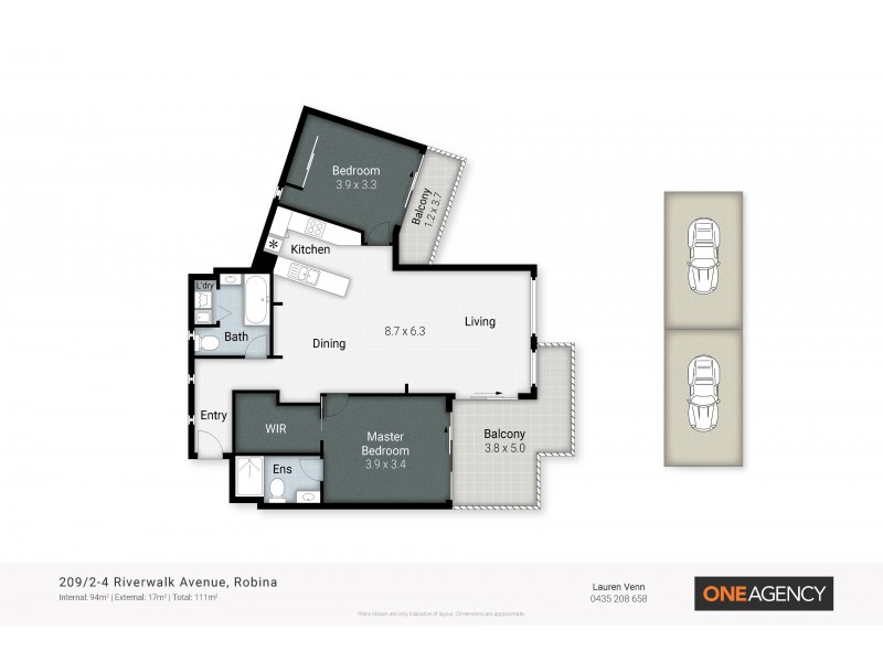 209/2-4 Riverwalk Avenue, Robina QLD 4226 Floorplan