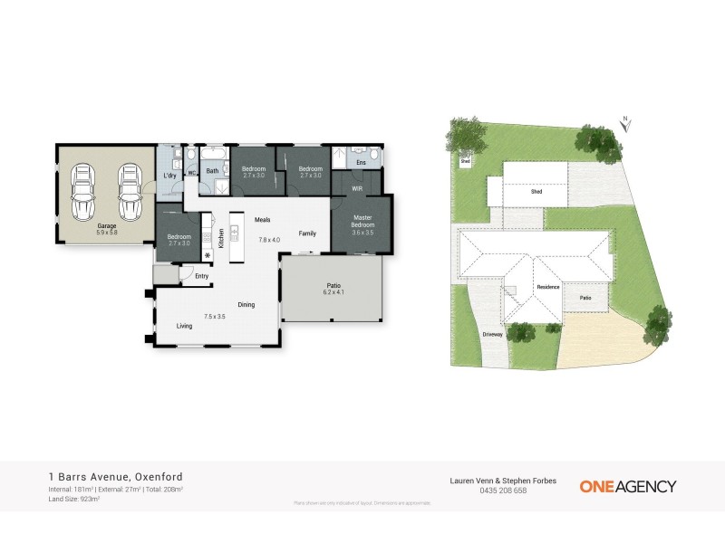 1 Barrs Avenue, Oxenford QLD 4210 Floorplan