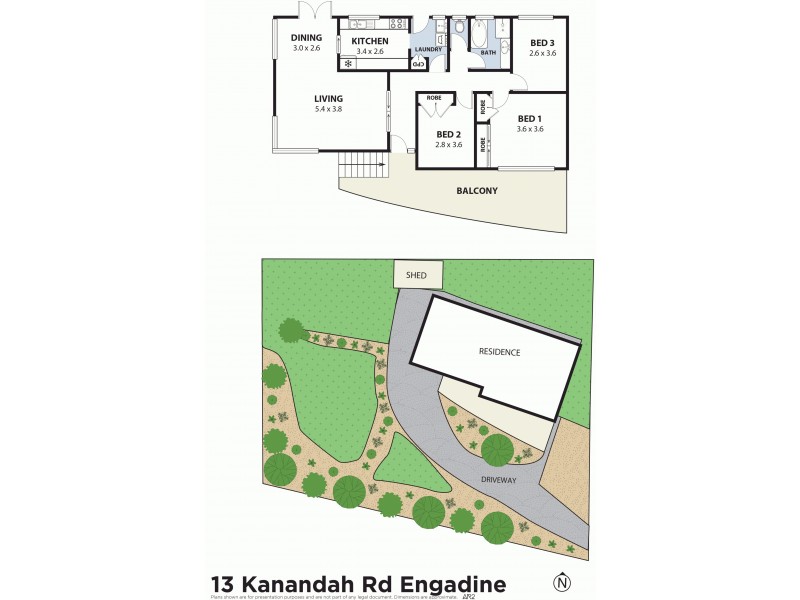 13 Kanandah Road, Engadine NSW 2233 Floorplan