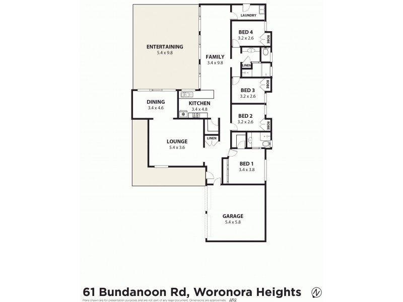 61 Bundanoon Road, Woronora Heights NSW 2233 Floorplan
