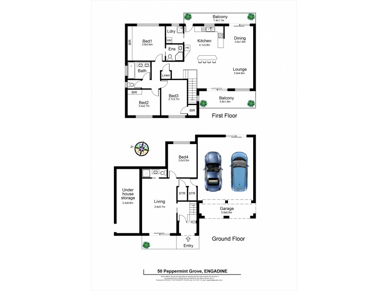 50 Peppermint Grove, Engadine NSW 2233 Floorplan
