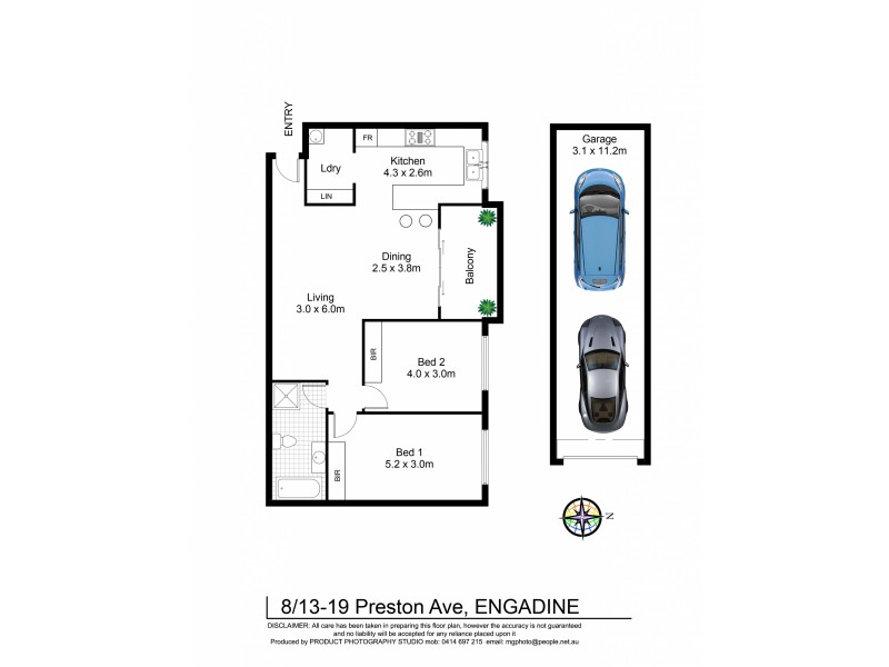 8/13-19 Preston Avenue, Engadine NSW 2233 Floorplan