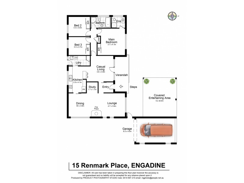 15 Renmark Street, Engadine NSW 2233 Floorplan