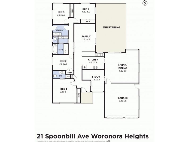 21 Spoonbill Avenue, Woronora Heights NSW 2233 Floorplan