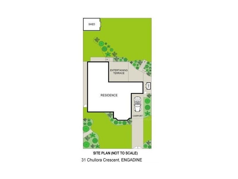 31 Chullora Crescent, Engadine NSW 2233 Floorplan
