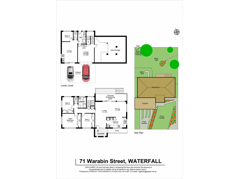 71 Warabin Street, Waterfall NSW 2233 Floorplan