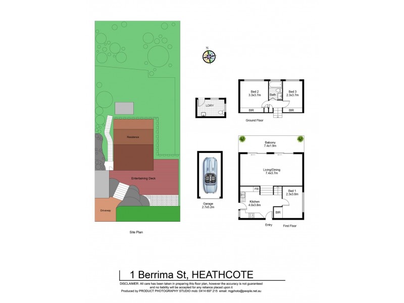 1 Berrima Street, Heathcote NSW 2233 Floorplan