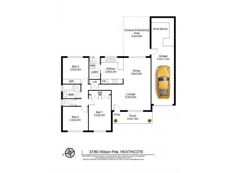37/80 Wilson Parade, Heathcote NSW 2233 Floorplan